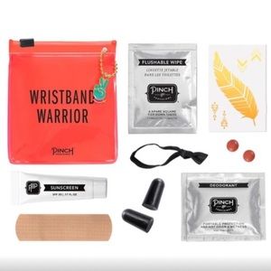 NEW Pinch Provisions  WRISTBAND WARRIOR FESTIVAL AID